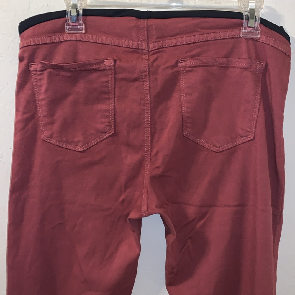 -Women's Maternity Just Black Burg Red Denim Skinny Pant Leggings #SF72M-Size 30 - Picture 11 of 13